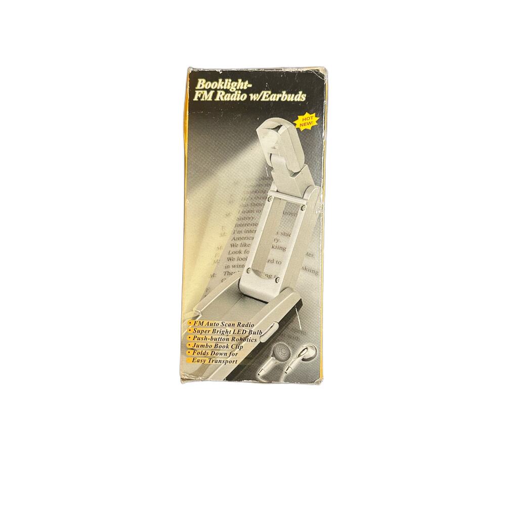 Booklight - FM Radio w/ Earbuds
